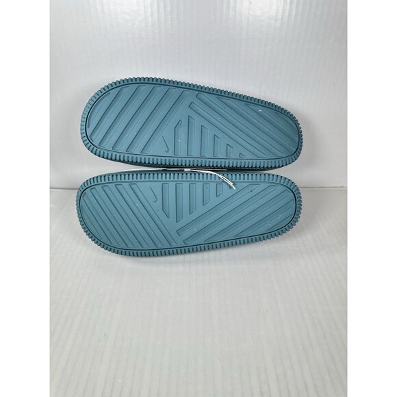 Size 9 Nike Calm Smoky Blue Men's Slides Shoes FD4116-005 NEW - Picture 7 of 8